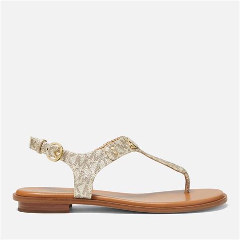 michael michael kors women's mallory sandals|Michael Kors open toe sandals.